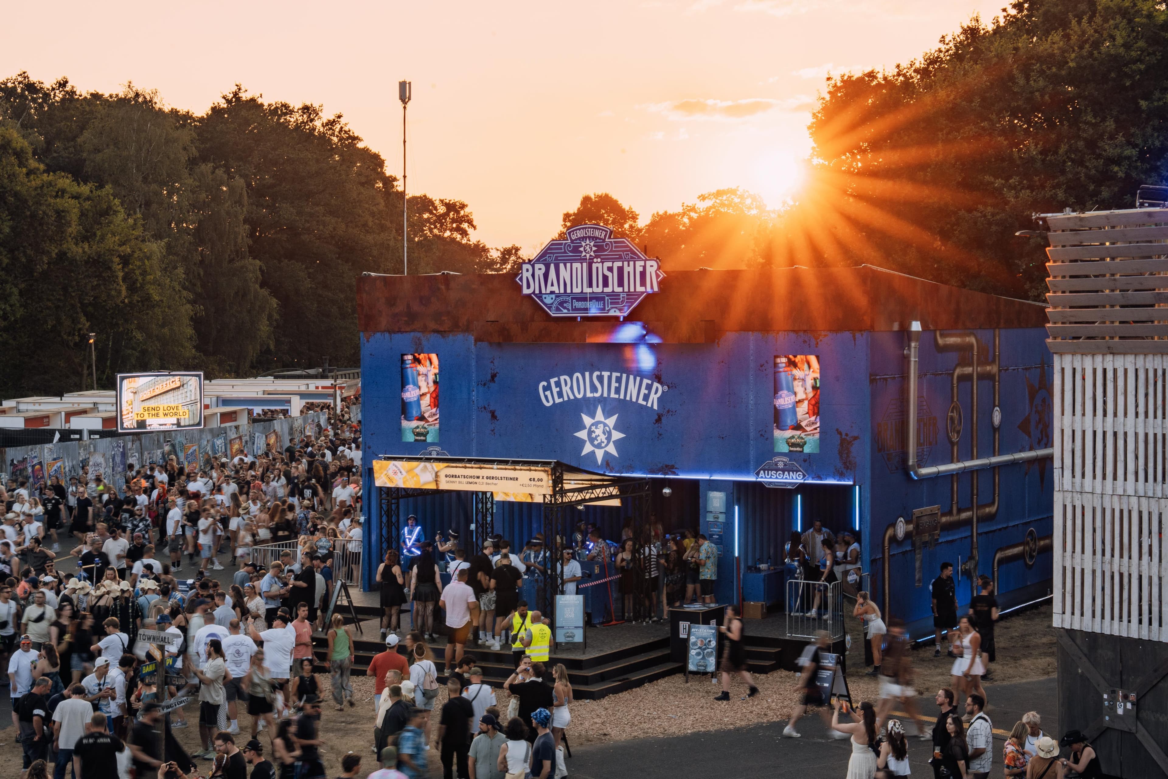 Gerolsteiner Modul 2026 auf dem Parookaville